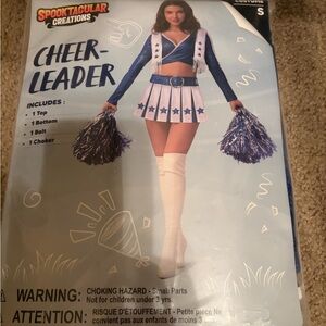 New in package size small Spooktacular Creations 4 Pcs Cheerleader Costumed